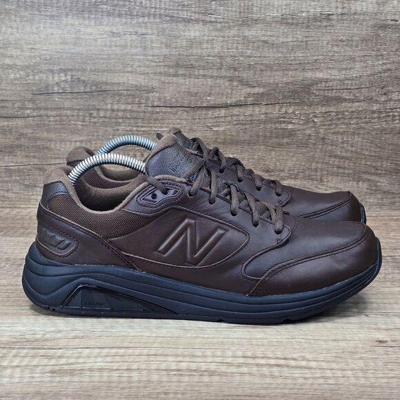 New Balance 928v3 Men’s Size 8.5 D Brown Leather Walking Shoes (MW928BR3) main image 9